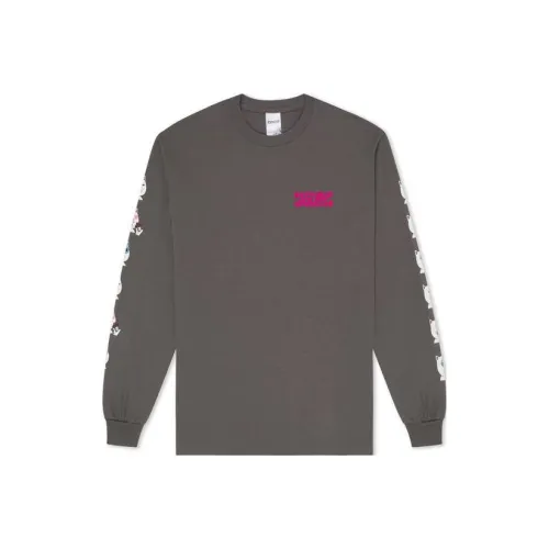 RIPNDIP совместный бренд Carbon Gray Мужские Свитшоты