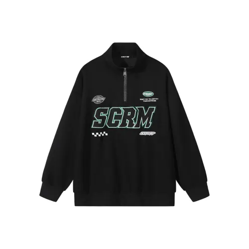 SCRM Half Watercolor Свитшот Свободный крой Унисекс