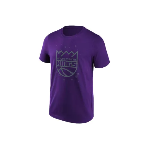 NBA Sacramento Kings T-Shirt Мужская Синие-Фиолетовые