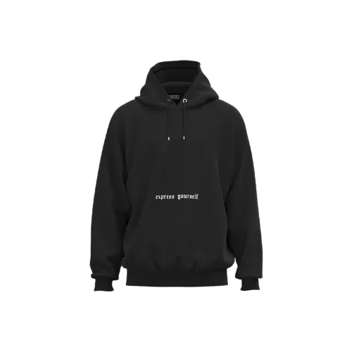 DIESEL Мужские черные свитшоты