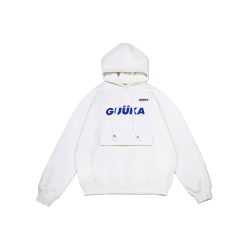Guuka Белый Унисекс Свитшоты