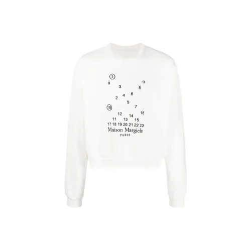 Maison Margiela Белая Унисекс Толстовка