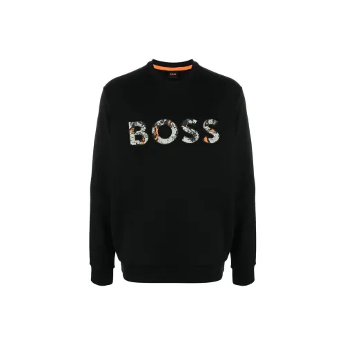 Hugo Boss Черные Мужские Свитшоты