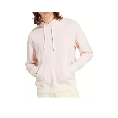 Adidas Lounge French Terry Colored MÉLANGE Толстовка Свитшот Мужской Прозрачно-розовый