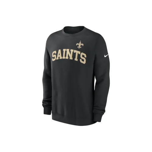 Nike x NFL New Orleans Saints Клуб Свитшот Мужской Черный