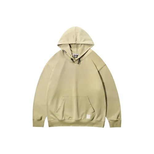 Muscle Dog С капюшоном Стандартный Свитшот Мужской Зеленый Хаки