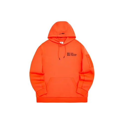 Erke Толстовка Мужская Ярко-Оранжевая