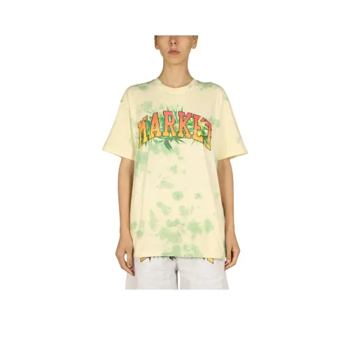 Chinatown Market T-Shirt Унисекс Желтый Зеленый