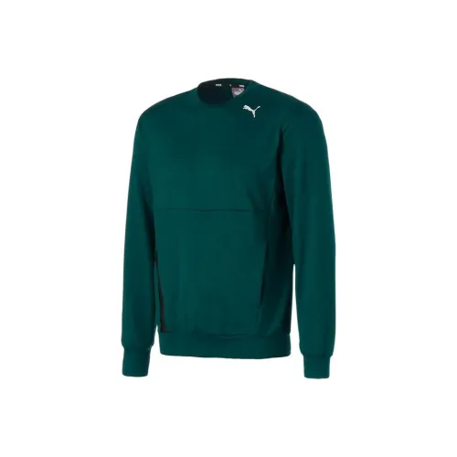 PUMA X TMC Повседневный Зеленый Мужской Свитшот