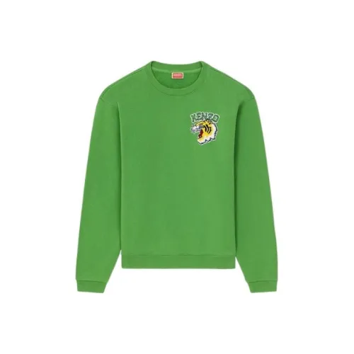 KENZO Травяной Зеленый Мужские Свитшоты