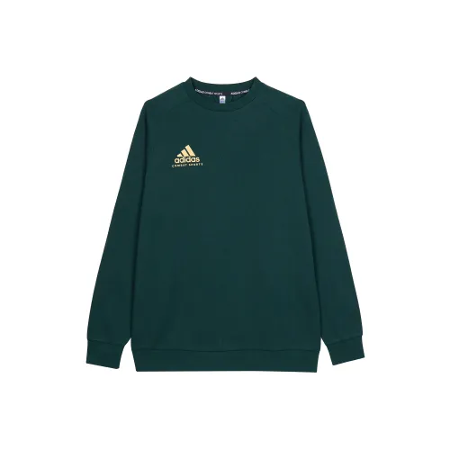 Adidas Темно-зеленый Мужской Свитшот