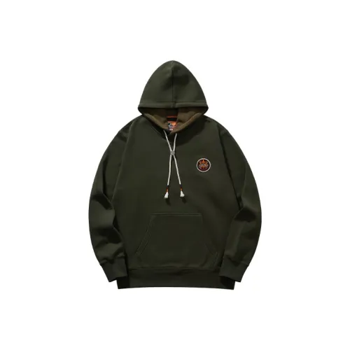 Penfield Оливково-зеленый Унисекс Свитшоты
