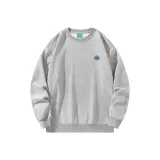 Серый [Стандартный круглый вырез свитшот]