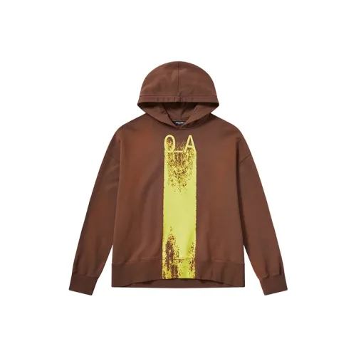 A COLD WALL* Темно-кофейный унисекс свитшоты