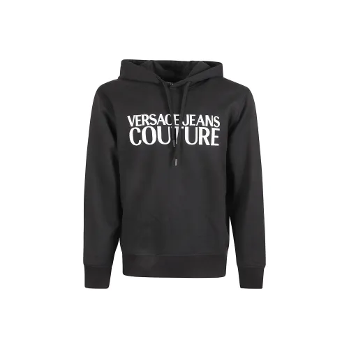 VERSACE JEANS COUTURE Черные Мужские Свитшоты