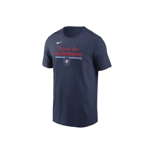 nike T-Shirt Chicago Cubs Мужской Navy Blue