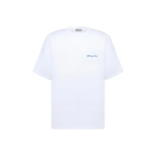 DIOR Белая Мужская T-Рубашка
