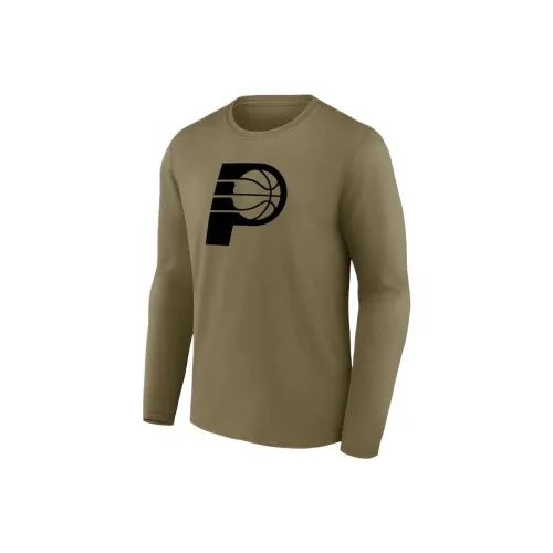 NBA Indiana Pacers Fanatics MONO T Рубашка Мужская Хаки Коричневый