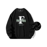 Черный с флисовой подкладкой и утолщением