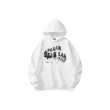 Белый, с капюшоном