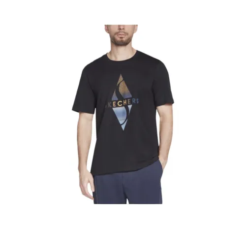 Skechers Recharge Черная Мужская T-Рубашка