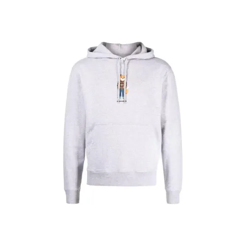 Maison Kitsune Серый Мужской Свитшот