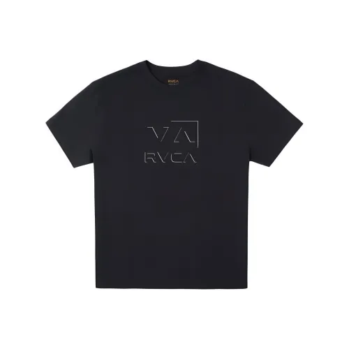 RVCA Мужская Черная T-Рубашка
