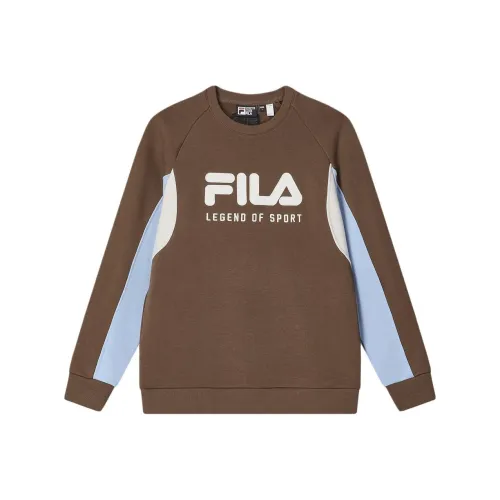 FILA Dried Молочно-коричневый Мужской Свитшот