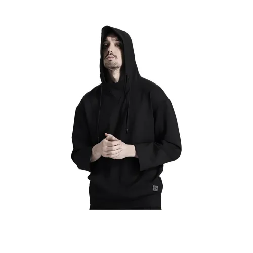 NORVINCY Спущенное плечо Готический Универсальный Повседневный Свитшот Унисекс