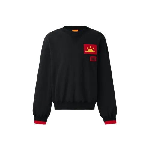 ANGUS CHIANG Черный Унисекс Свитшоты