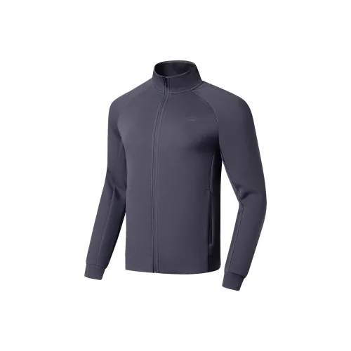 LINING Fitness Series Толстовка Мужская Земля Поверхность Серый