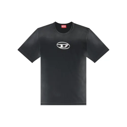 DIESEL Мужские черные T-рубашки