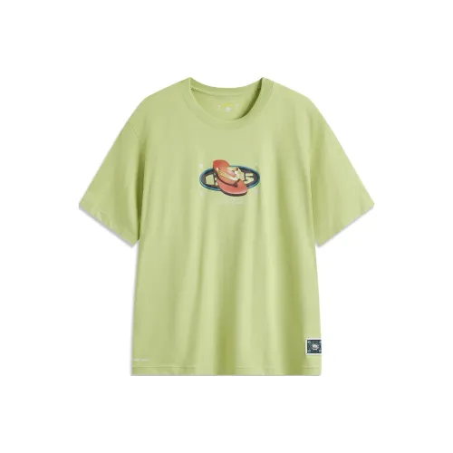 Подкладка Basketball Collection T-Shirt Мужская Бамбук Зеленый