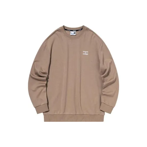 QIAODAN Свитшот Мужской Пшенично-коричневый