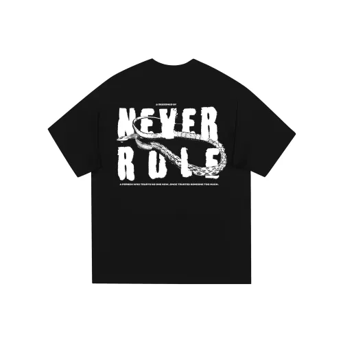 NEVER RULE Унисекс Футболка