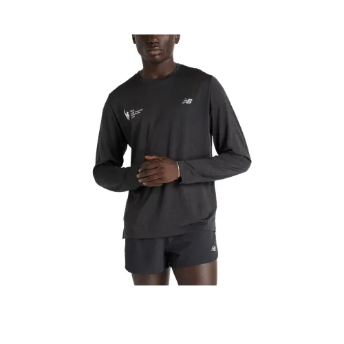 New Balance NYC Marathon AthleticsTCS T-Shirt Мужской Черный