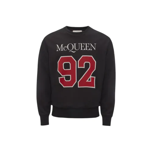 Alexander McQueen Черные Мужские Свитшоты