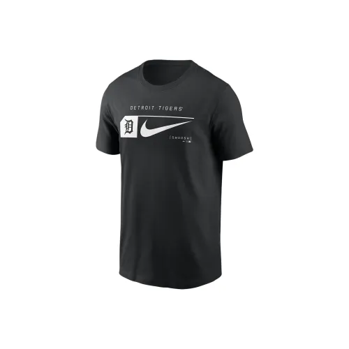 nike x MLB Detroit Tigers T-Shirt Мужской Черный