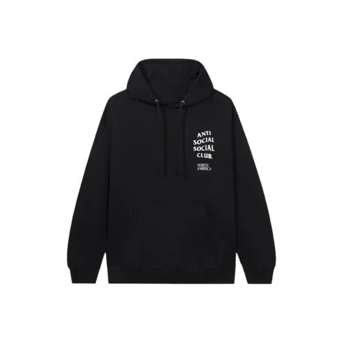 ANTI SOCIAL SOCIAL CLUB Толстовка Мужская Черная
