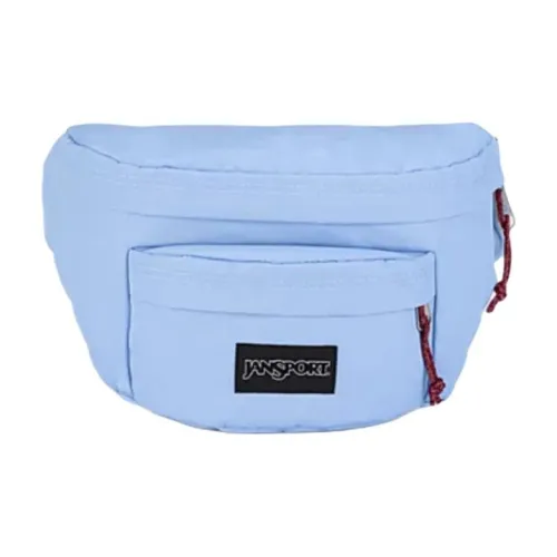 Jansport Переработанный полиэстер текстиль сумка-бананка унисекс синий