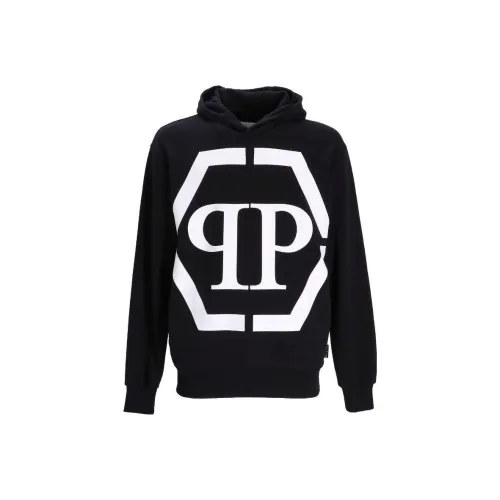 PHILIPP PLEIN Мужские черные свитшоты