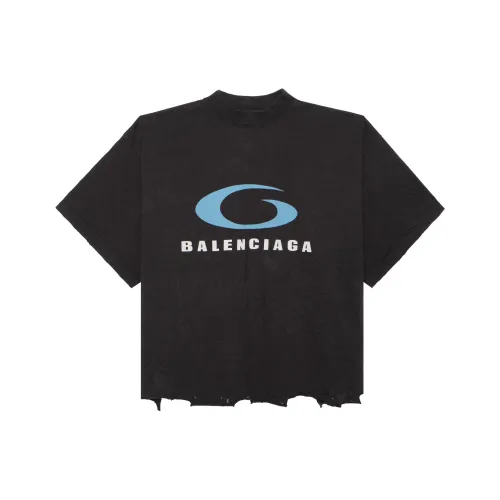 Balenciaga FW24 T-Shirt Унисекс Черный