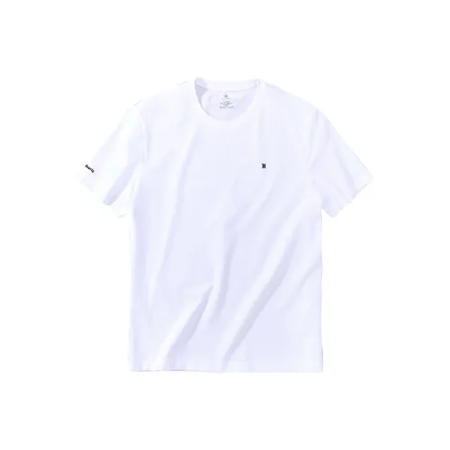 Mr.Bu Moon Белая Мужская T-Рубашка