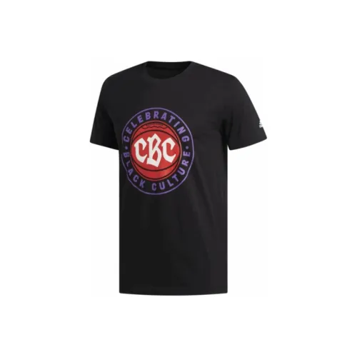 Adidas Graphic Climalite T Рубашка Мужская Черная