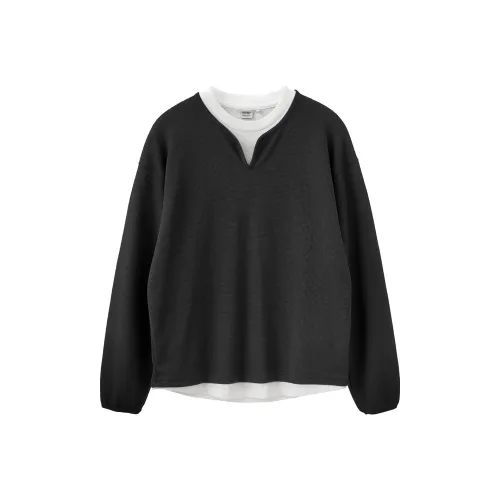 BUTTBILL Вафельная вязка T-рубашка унисекс