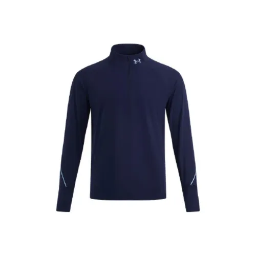 Under Armour Qualifier T Рубашка Мужская Темно-Синяя