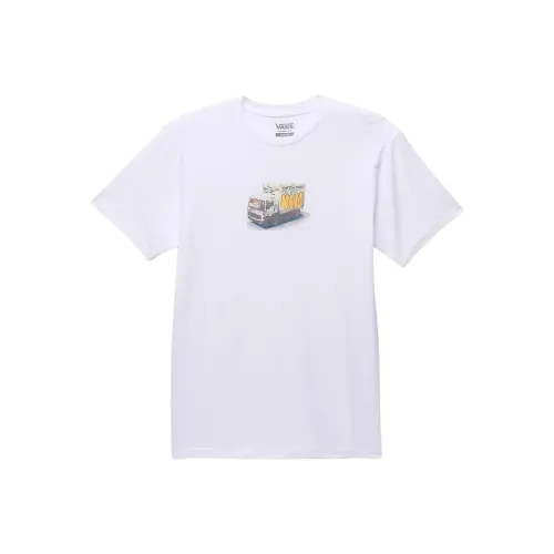 Vans Особенный DELIVERY T Рубашка T Рубашка Мужская Белая