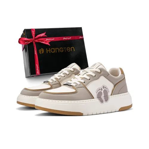 HANG TEN Slip-resistant Abrasion-resistant Low-top Skateboard Shoes Men's HANG TEN Противоскользящие Износостойкие Низкие Кеды для Скейтбординга Мужские