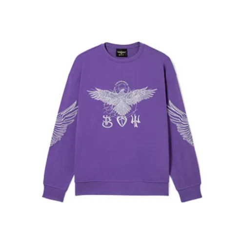Boy London Свитшот Унисекс Фиолетовый