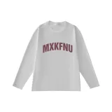 Бело-серый [Красный текст]